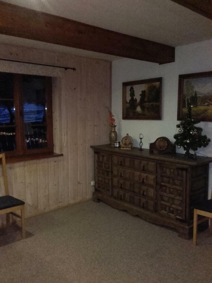 Dom Z Sauna - Lugiele Dzierwiany Exterior foto